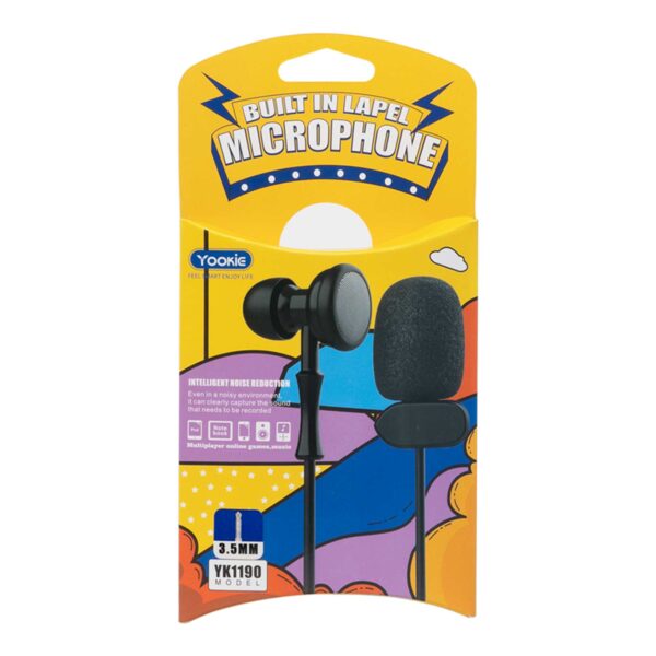 میکروفن یقه ای سیمی Yookie مدل YK1190