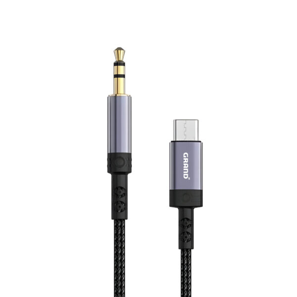 کابل AUX تایپ سی Grand مدل GK-T3